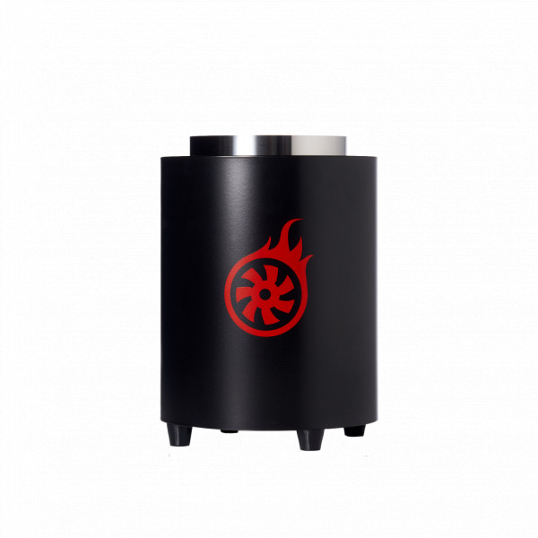 Shisha Turbine Turbo Kohleanzünder - Schwarz l Anzünder für Shisha Kohle | Elektrisch | Sebststehend | Premiumqualität | Einfacher Gebrauch | Schneller Versand