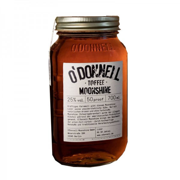 O'Donnell Moonshine Toffee (700ml, 25%vol.)