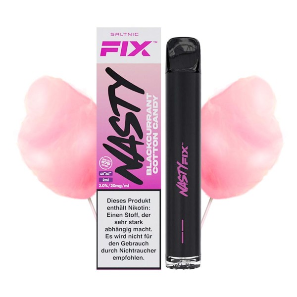 Nasty FIX - Blackcurrant Cotton Candy
