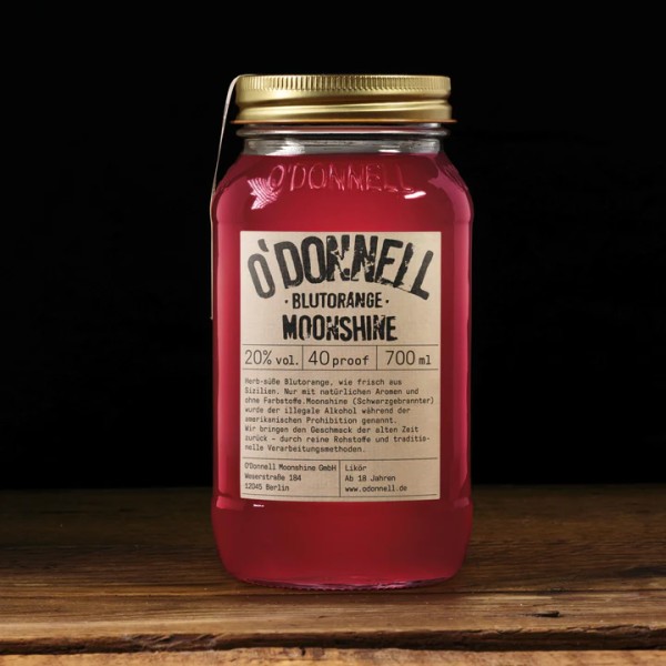 O'Donnell Moonshine Blutorange (700ml, 20%vol.)