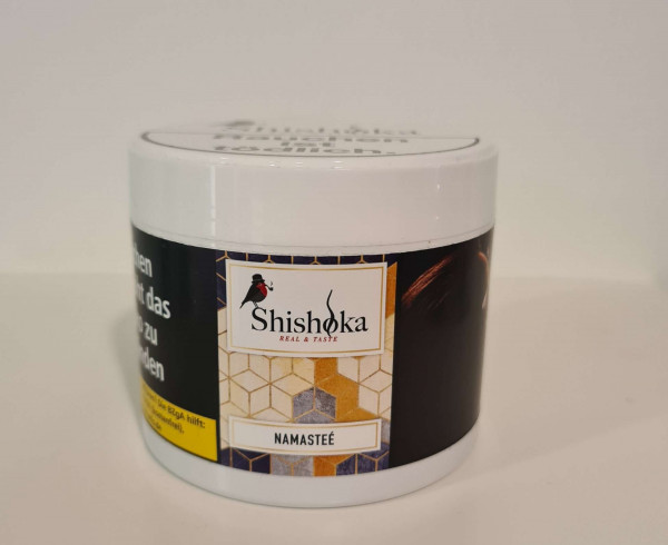Shishoka Shisha Tabak Namastee 200g ♥ Pfirsich Energy ✔ Intensiver Geschmack ✔ Schneller Versand ✔